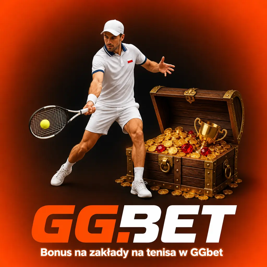 Bonus powitalny 100% do 2000 PLN na zakłady tenisowe w GGbet dla nowych graczy po pierwszej wpłacie