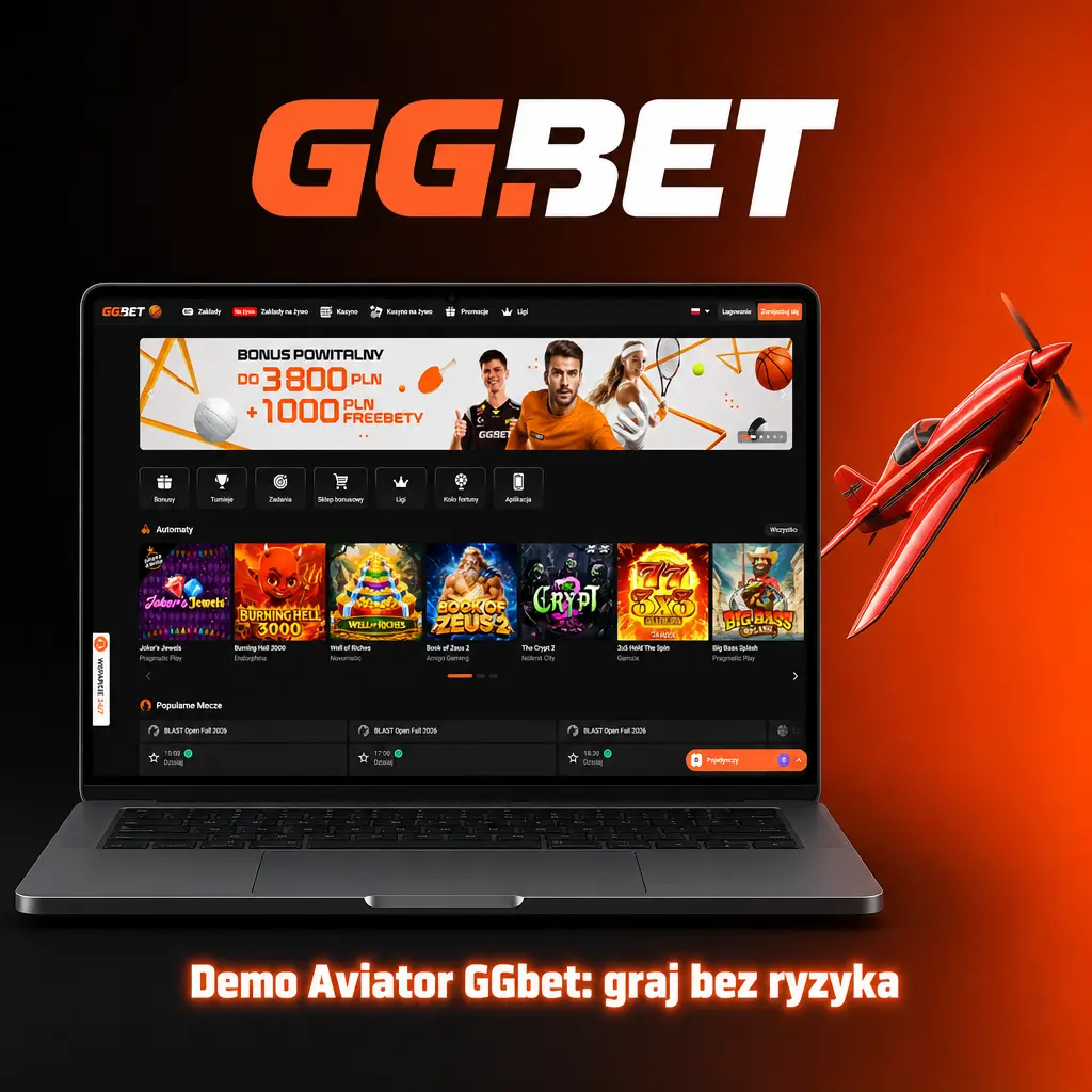 Demo Aviator GGbet – gra na wirtualnym saldzie bez rejestracji i wpłaty środków