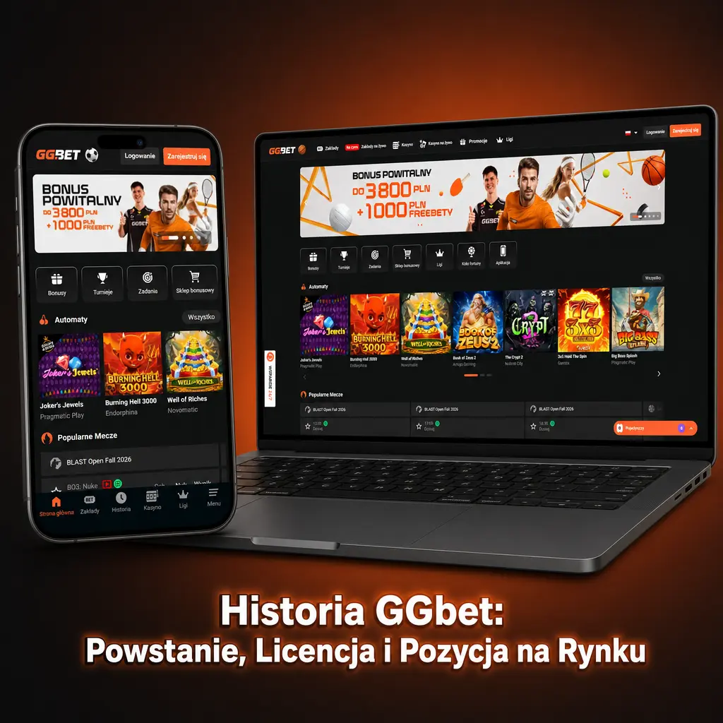 GGbet – historia, licencja Curaçao i pozycja marki na rynku zakładów sportowych oraz kasyn online od 2016 roku