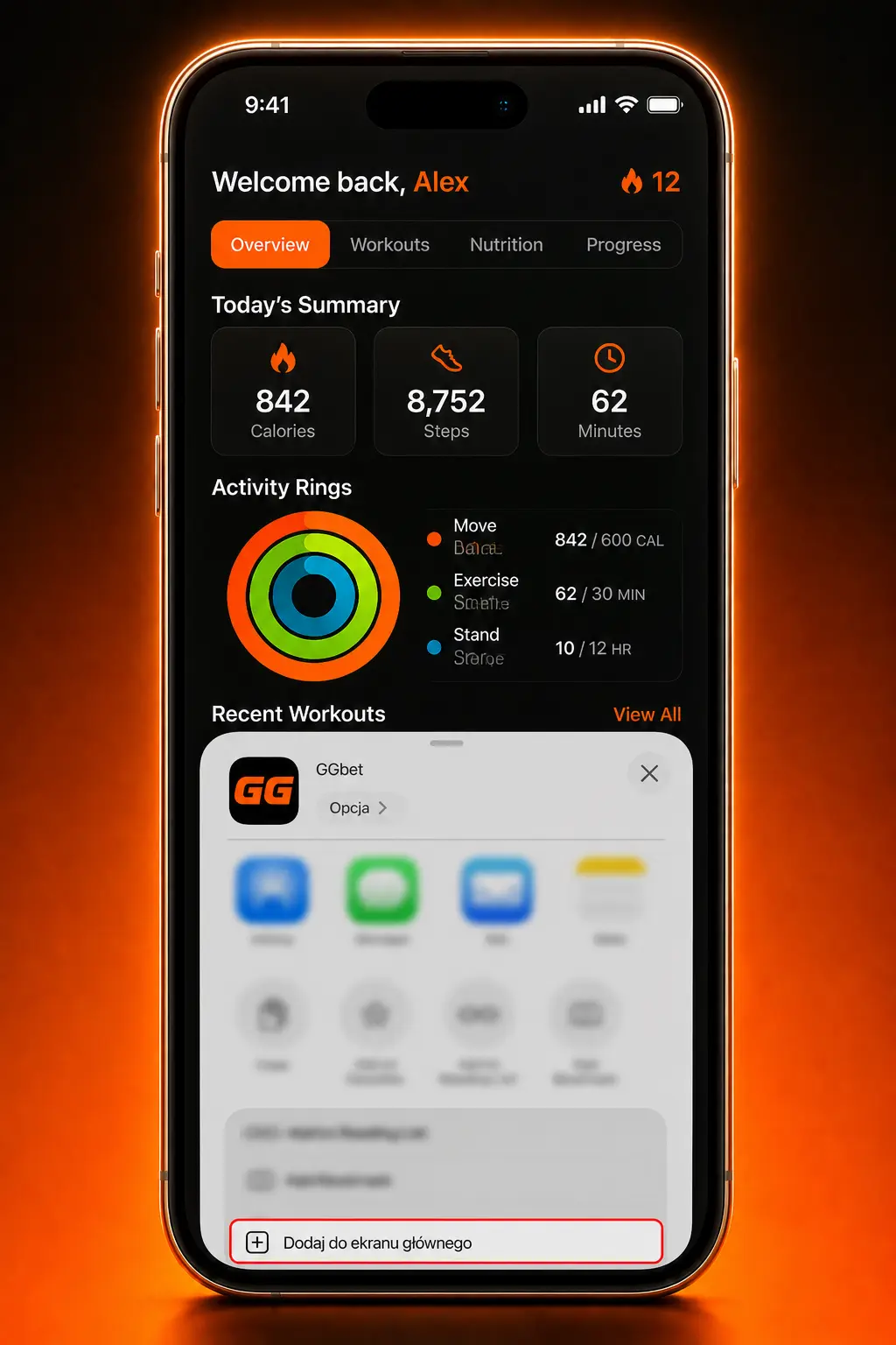 Instrukcja pobrania i instalacji aplikacji GGbet na iOS poprzez przeglądarkę Safari na iPhone lub iPad