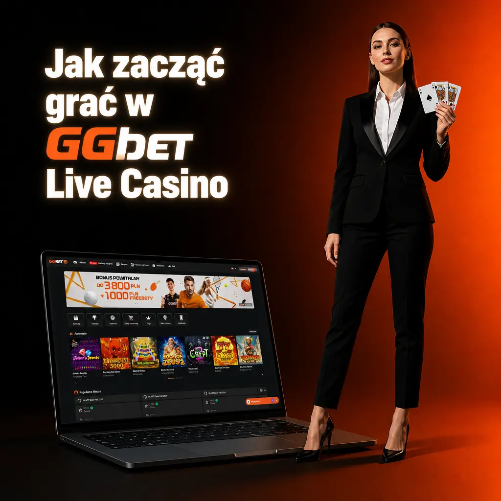 Instrukcja rejestracji i pierwszych kroków w GGbet Live Casino z bonusem powitalnym i wyborem stołów na żywo