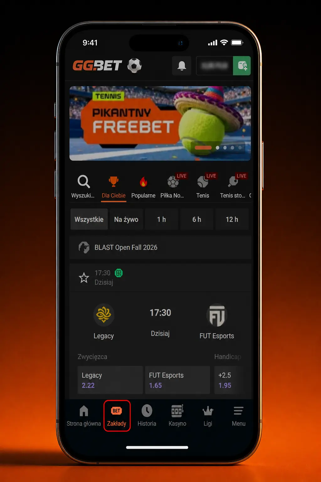 Rejestracja konta i obstawianie League of Legends na stronie GGbet krok po kroku