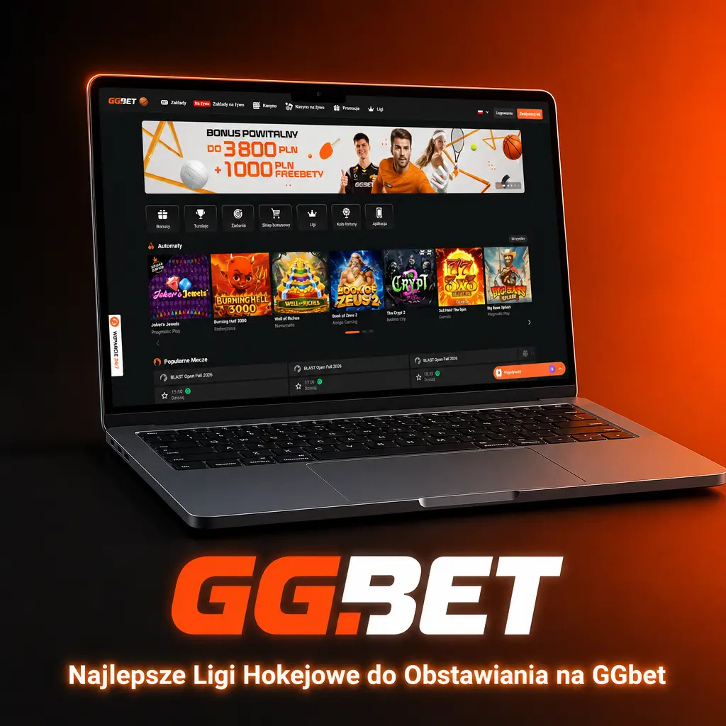 Najlepsze ligi hokejowe do obstawiania na GGbet, w tym NHL, KHL, PHL i mistrzostwa świata IIHF