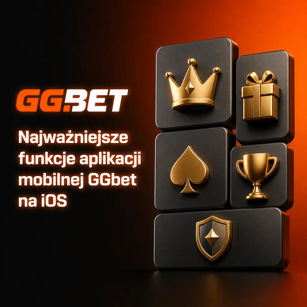 Aplikacja mobilna GGbet na iOS – kasyno, zakłady sportowe i esport w Safari bez pobierania z App Store