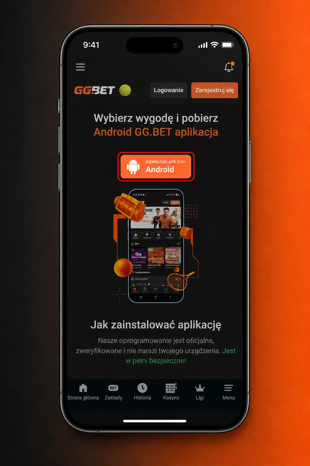 Instrukcja pobierania i instalacji pliku APK GGbet na Androida w trzech prostych krokach