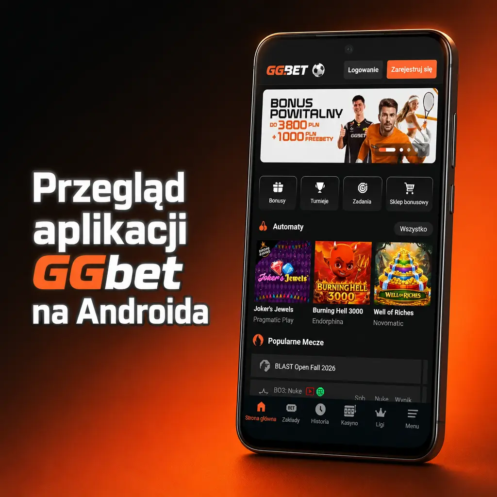 Aplikacja GGbet na Androida – pobieranie APK, dane techniczne, bonusy powitalne i wsparcie klienta 24/7