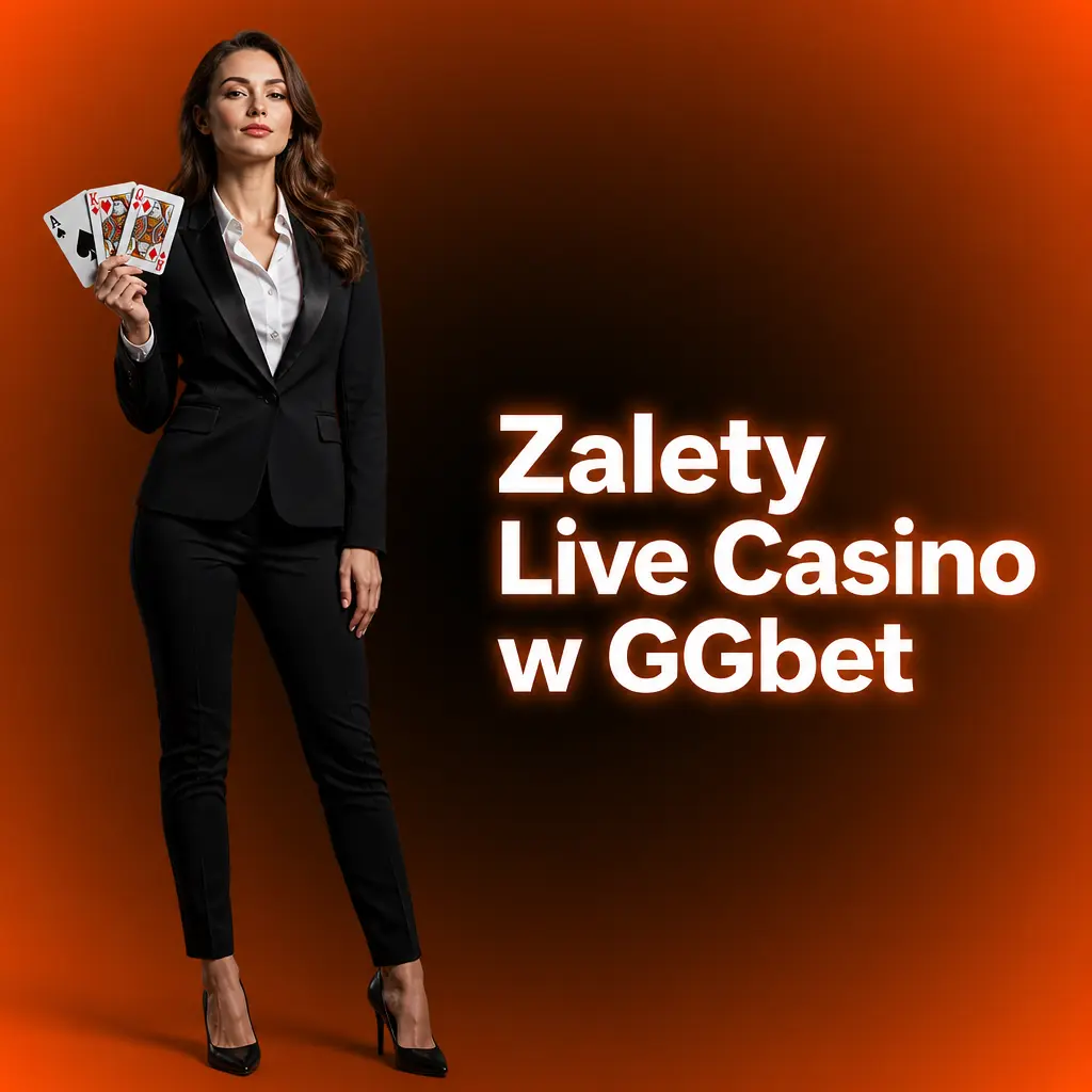 Zalety Live Casino w GGbet: transmisja HD, czat z krupierem, różne limity stawek i gry 24/7 od Evolution i Pragmatic Play.