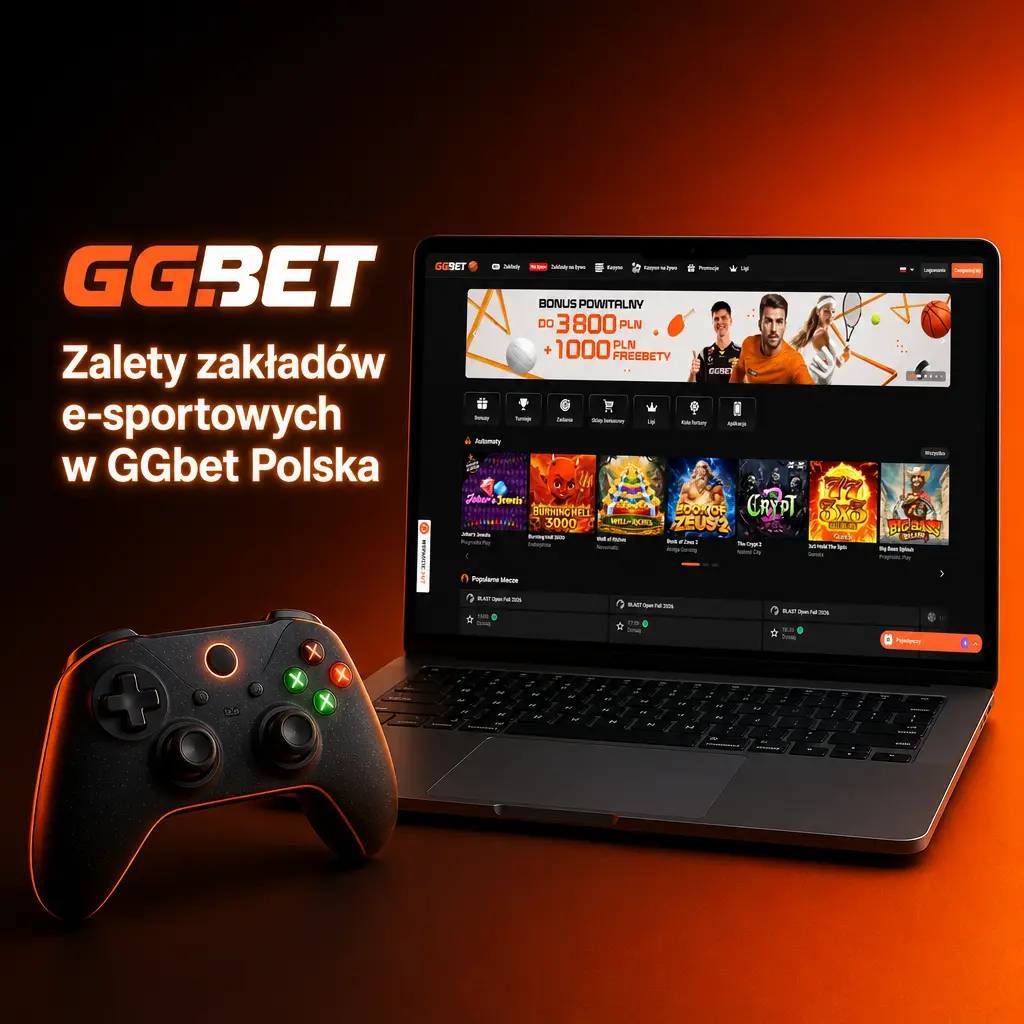 Zalety zakładów e-sportowych w GGbet Polska: bonusy, BLIK, wsparcie 24/7 i aplikacja mobilna z zakładami na żywo
