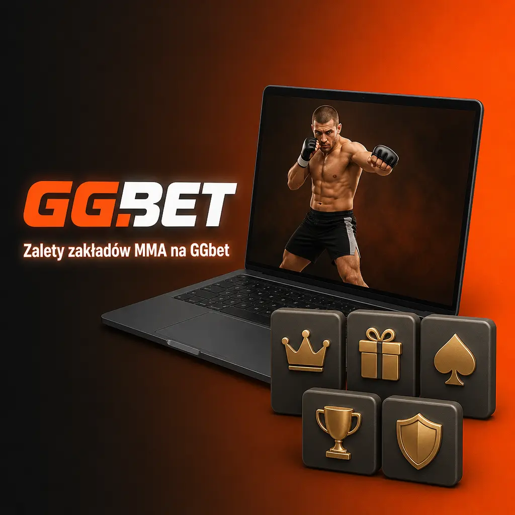 Zalety zakładów MMA na GGbet: szeroka oferta rynków, transmisje na żywo, szybkie wypłaty BLIK i wsparcie 24/7.