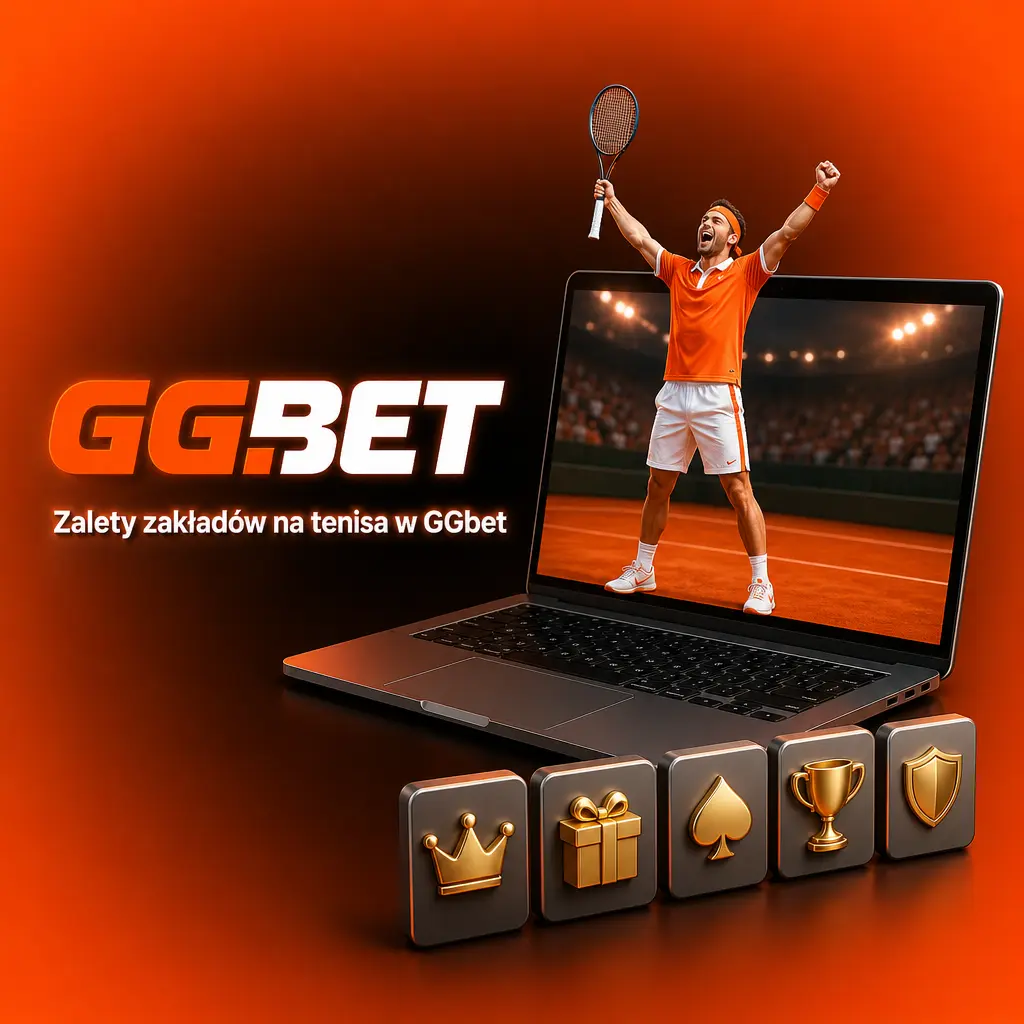 Zalety zakładów na tenisa w GGbet: live kursy ATP/WTA, cash out, streaming, statystyki na żywo i wypłaty BLIK.